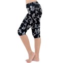 Koi Fish Pattern Lightweight Velour Cropped Yoga Leggings View2