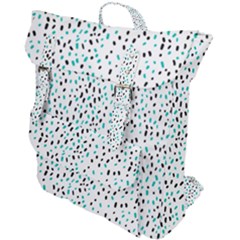 Seamless Texture Fill Polka Dots Buckle Up Backpack