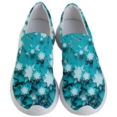 Stars Christmas Ice 3d Women s Lightweight Slip Ons