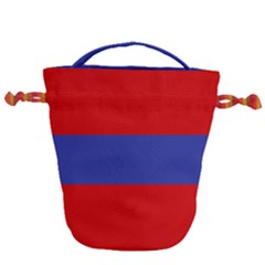 Flag Of Armenian Socialist Republic, 1952-1990 Drawstring Bucket Bag by abbeyz71