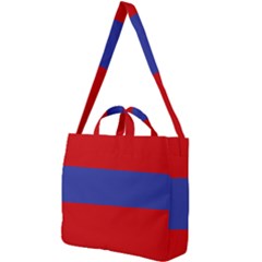 Flag Of Armenian Socialist Republic, 1952-1990 Square Shoulder Tote Bag by abbeyz71