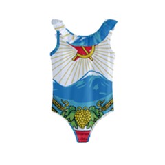 Emblem Of Armenian Soviet Socialist Republic, 1937-1991 Kids  Frill Swimsuit by abbeyz71