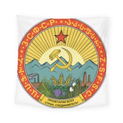 Emblem Of Transcaucasian Socialist Federative Soviet Republic, 1930-1936 Square Tapestry (small) by abbeyz71