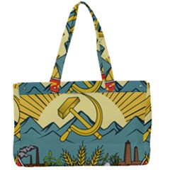 Emblem Of Transcaucasian Socialist Federative Soviet Republic, 1924-1930 Canvas Work Bag by abbeyz71