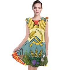 Emblem Of Transcaucasian Socialist Federative Soviet Republic, 1924-1930 Tie Up Tunic Dress