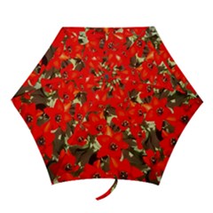 Columbus Commons Red Tulips Mini Folding Umbrellas by Riverwoman