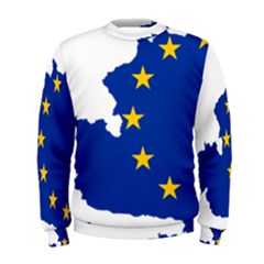 European Union Flag Map Of Austria Men s Sweatshirt by abbeyz71