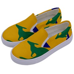 Proposed All Australian Flag Kids  Canvas Slip Ons by abbeyz71