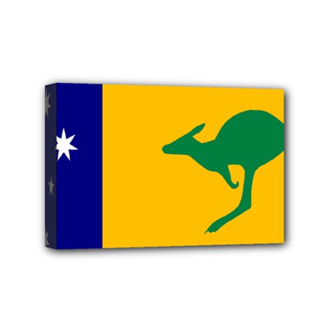 Proposed All Australian Flag Mini Canvas 6  X 4  (stretched) by abbeyz71