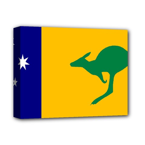 Proposed All Australian Flag Deluxe Canvas 14  X 11  (stretched) by abbeyz71