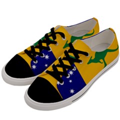 Proposed All Australian Flag Men s Low Top Canvas Sneakers by abbeyz71