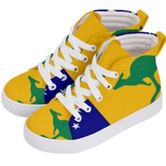 Proposed All Australian Flag Kids  Hi-top Skate Sneakers by abbeyz71