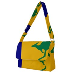 Proposed All Australian Flag Full Print Messenger Bag by abbeyz71