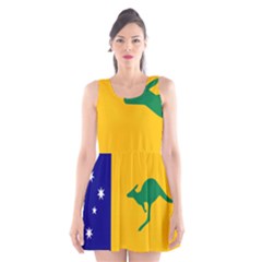 Proposed All Australian Flag Scoop Neck Skater Dress by abbeyz71