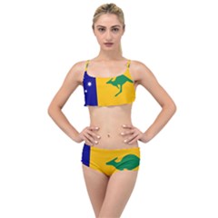 Proposed All Australian Flag Layered Top Bikini Set by abbeyz71