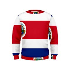 National Flag Of Costa Rica Kids  Sweatshirt