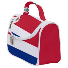 National Flag Of Costa Rica Satchel Handbag by abbeyz71