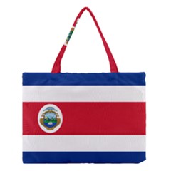 National Flag Of Costa Rica Medium Tote Bag by abbeyz71