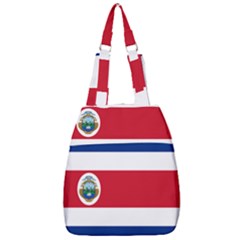National Flag Of Costa Rica Center Zip Backpack by abbeyz71