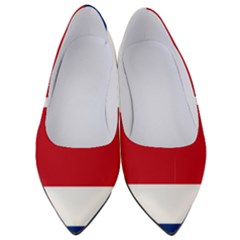 National Flag Of Costa Rica Women s Low Heels by abbeyz71