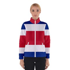 National Flag Of Costa Rica Winter Jacket by abbeyz71