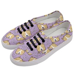 Corgi Pattern Women s Classic Low Top Sneakers