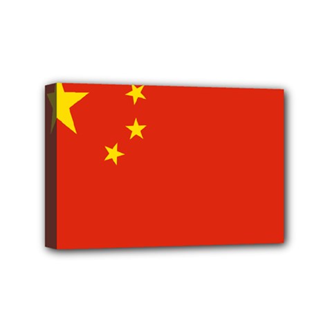 Flag Of People s Republic Of China Mini Canvas 6  X 4  (stretched) by abbeyz71