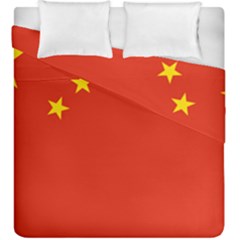 Flag Of People s Republic Of China Duvet Cover Double Side (king Size) by abbeyz71