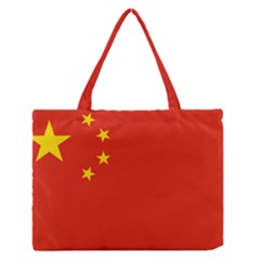 Flag Of People s Republic Of China Zipper Medium Tote Bag by abbeyz71