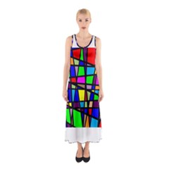 Mosaic Sleeveless Maxi Dress by thomaslake