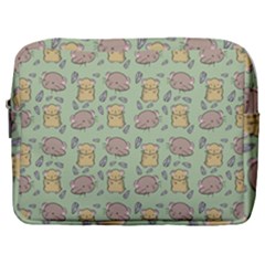 Hamster Pattern Make Up Pouch (large)