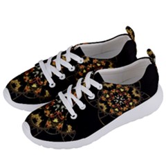 Fractal Stained Glass Ornate Women s Lightweight Sports Shoes