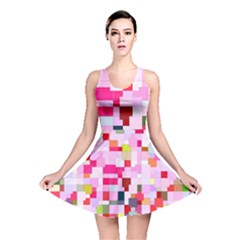 The Framework Paintings Square Reversible Skater Dress by Sapixe