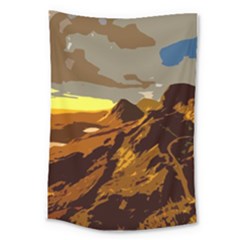 Scotland Monti Mountains Mountain Large Tapestry