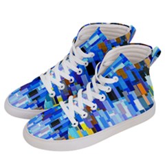 Color Colors Abstract Colorful Women s Hi-top Skate Sneakers