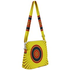 Art Decoration Wallpaper Bright Zipper Messenger Bag by Sapixe