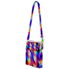 Abstract Background Colorful Pattern Multi Function Travel Bag