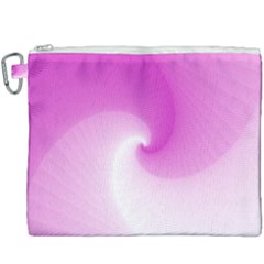 Abstract Spiral Pattern Background Canvas Cosmetic Bag (xxxl)