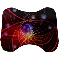 Physics Quantum Physics Particles Head Support Cushion by Sapixe