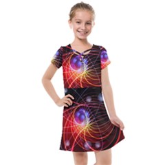 Physics Quantum Physics Particles Kids  Cross Web Dress