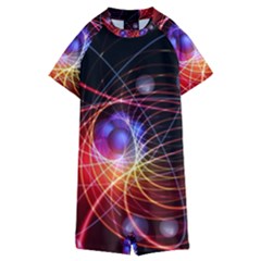 Physics Quantum Physics Particles Kids  Boyleg Half Suit Swimwear