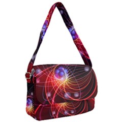 Physics Quantum Physics Particles Courier Bag by Sapixe