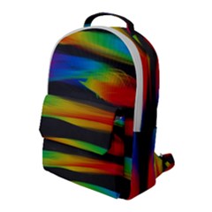 Colorful Background Flap Pocket Backpack (large) by Sapixe