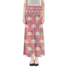 Colorful Background Abstract Full Length Maxi Skirt by Sapixe