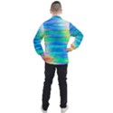 Wave Rainbow Bright Texture Men s Half Zip Pullover View2