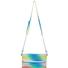 Wave Rainbow Bright Texture Mini Crossbody Handbag