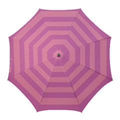 Pink Stripes Striped Design Pattern Golf Umbrellas by Sapixe