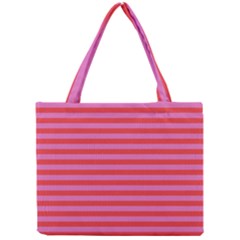 Stripes Striped Design Pattern Mini Tote Bag by Sapixe