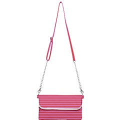 Stripes Striped Design Pattern Mini Crossbody Handbag by Sapixe