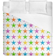 Star Pattern Design Decoration Duvet Cover (king Size) by Sapixe